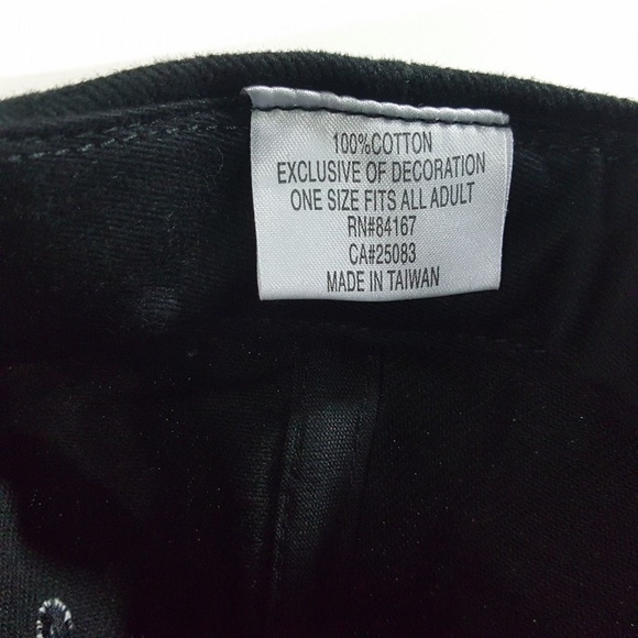 Vintage Walt Disney World Hat Mickey One Size Adjustable Strapback Black - Picture 5 of 5